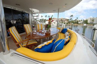 Motor Yacht Secret Spot -  Aft Deck